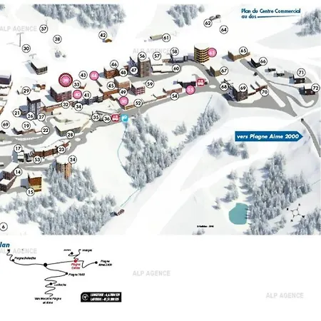 Boulevard - Boulevard -8 Pers - Plagne Centre, Sur Les Pistes - Wifi - Ctbou Mae-6814 Шале *