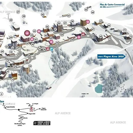 Шале Boulevard - Boulevard -8 Pers - Plagne Centre, Sur Les Pistes - Wifi - Ctbou Mae-6814