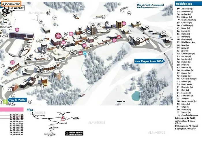 Boulevard - Boulevard -8 Pers - Plagne Centre, Sur Les Pistes - Wifi - Ctbou Mae-6814 Chalet *
